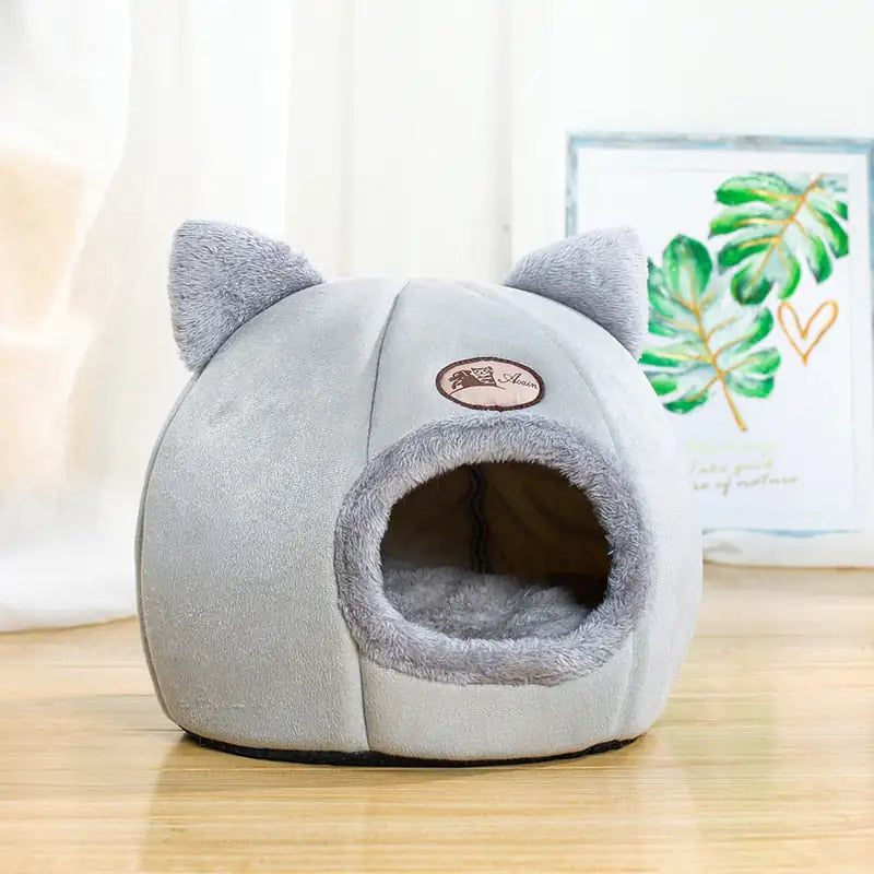 Premium Plush Cat Bed