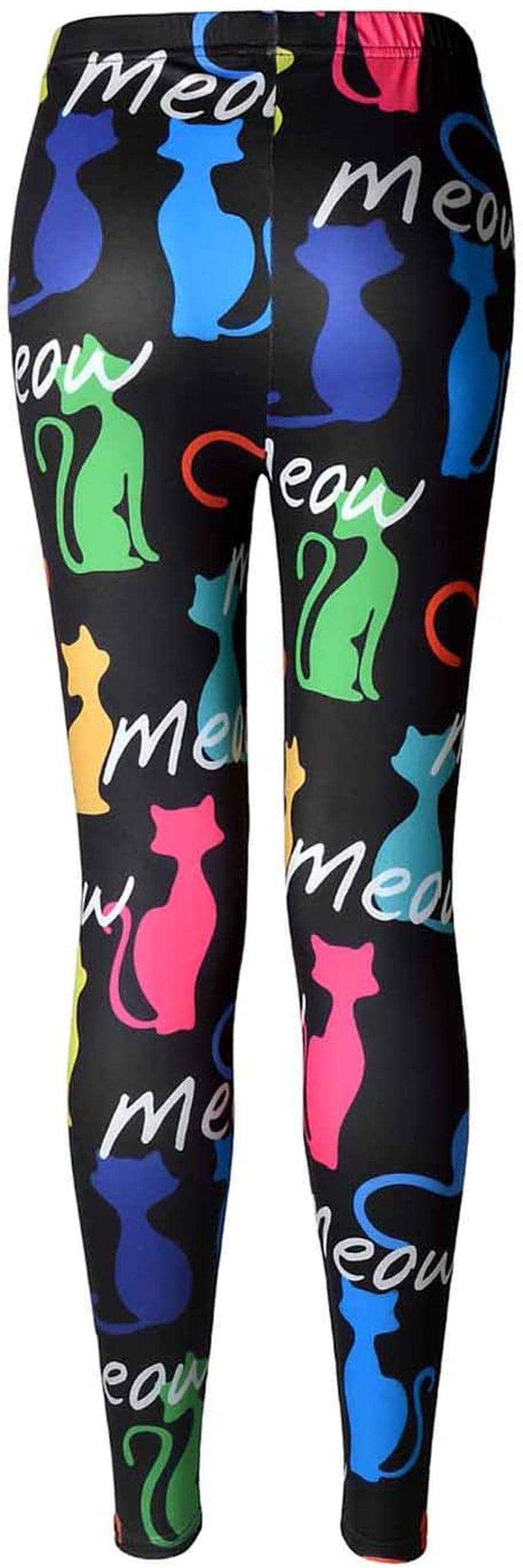 Soft Cat Kitten Meow Funny Ladies Leggings