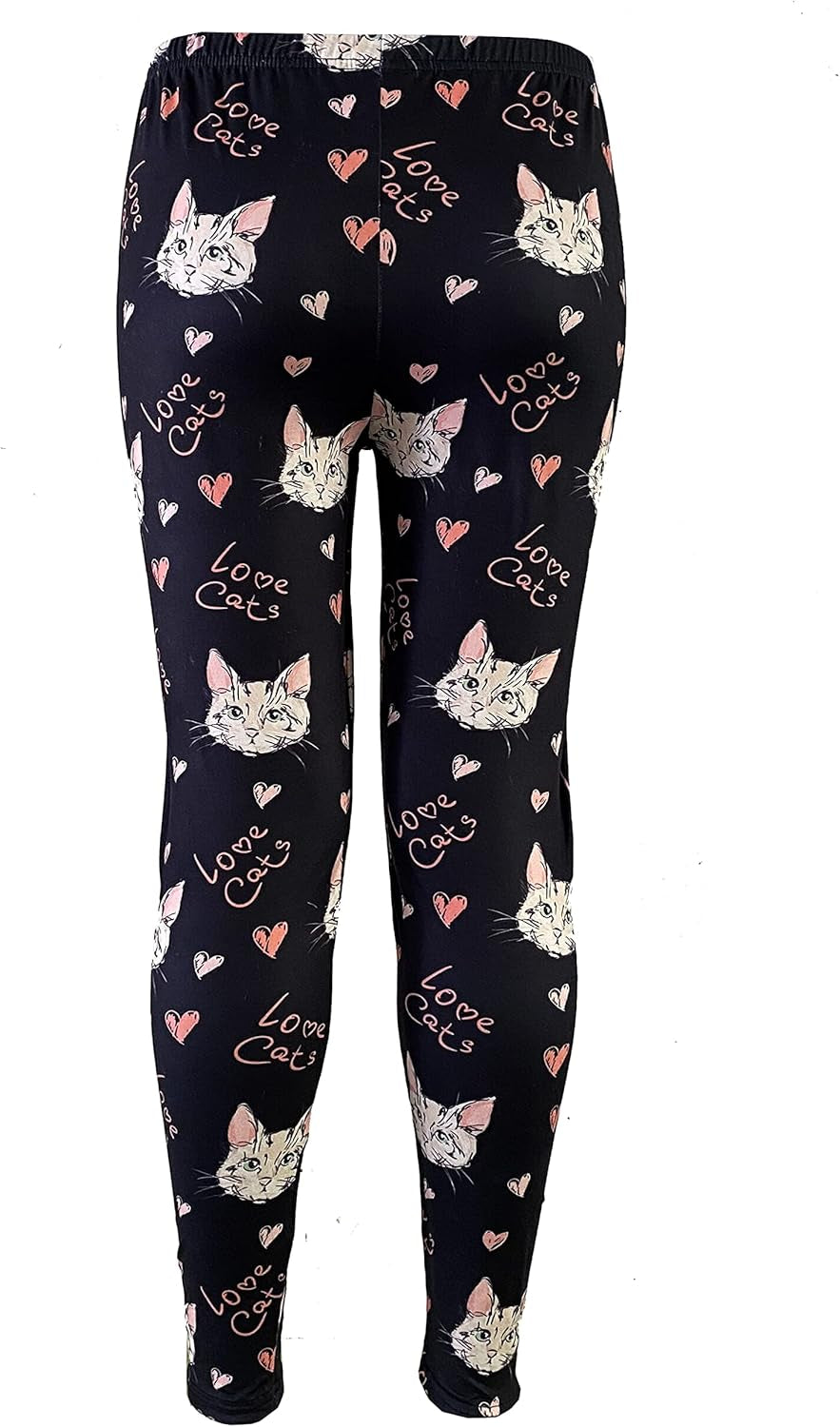 Soft Cat Kitten Meow Funny Ladies Leggings