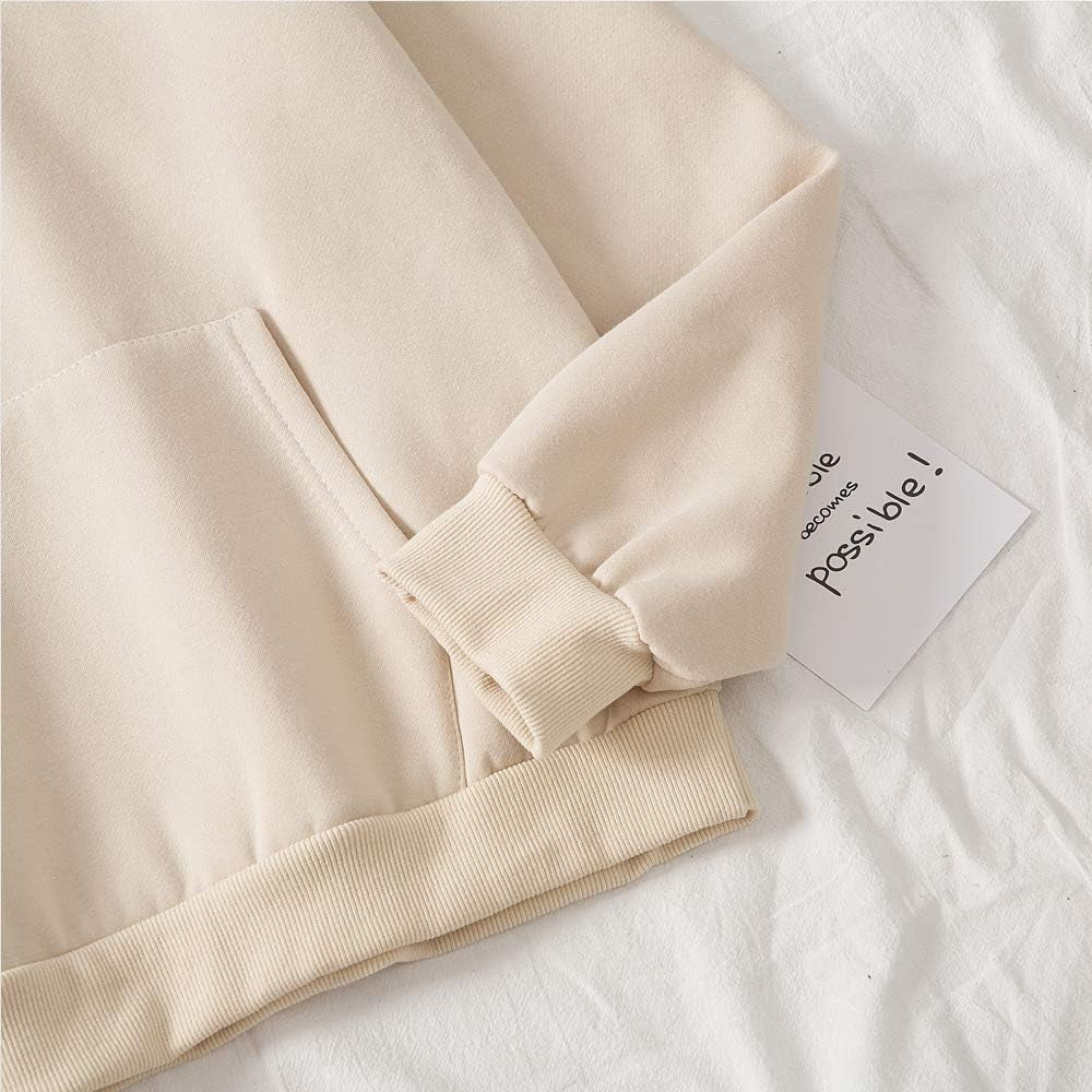 Women Kawaii Cartoon Cute Cat Graphic Casual Cotton Pullover Hoodies Sweatshirt