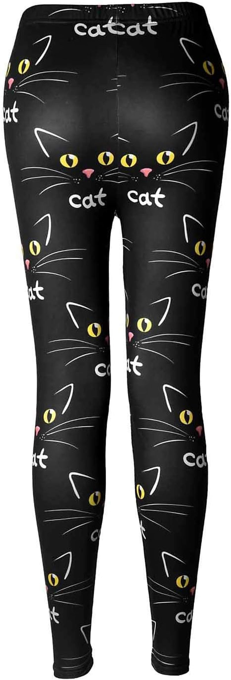 Soft Cat Kitten Meow Funny Ladies Leggings
