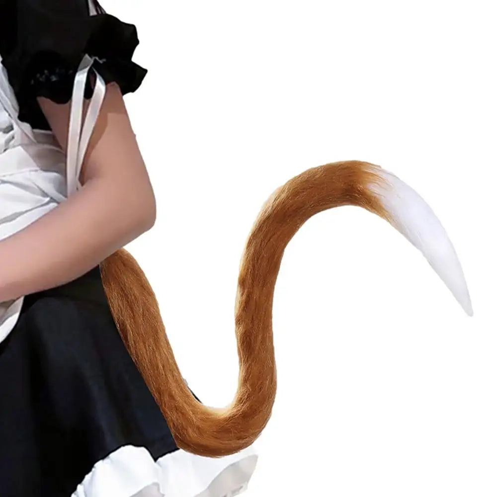 Cat Tail Costume Accessories Cosplay Long Cat Tail Fancy Dress Animal Tails Cosplay Anime Dress up Party Carnival Cat Tails For