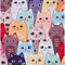 Large Kitten Cat Beach Towel, 30" X 60" Soft Microfiber, Absorbent, Quick Dry, Sand Free, Light, Multiuse for Bath, Pool, Swim, Cute Cat Gifts