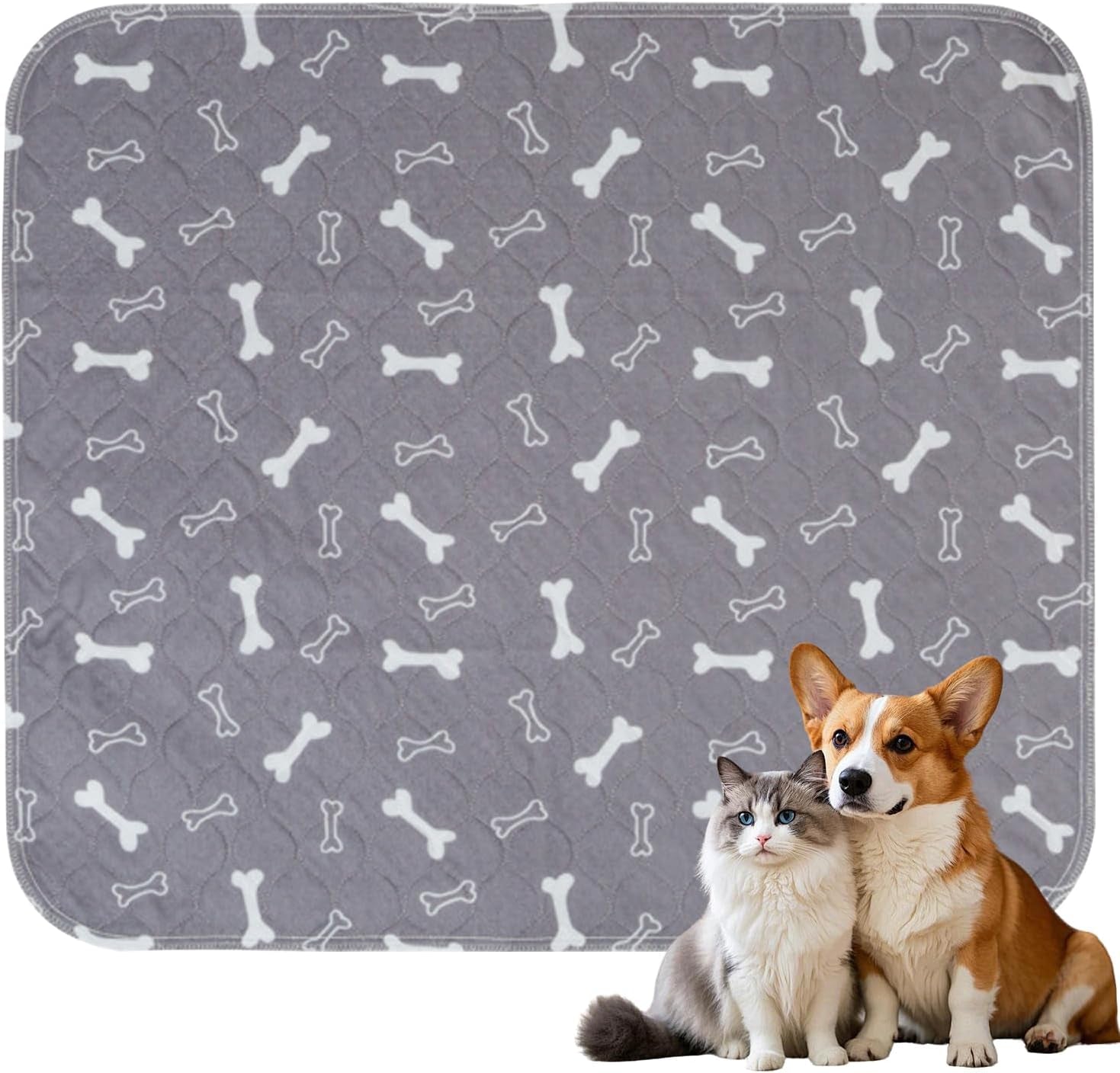 Reusable Leak-Proof Puppy Training Pads (M)