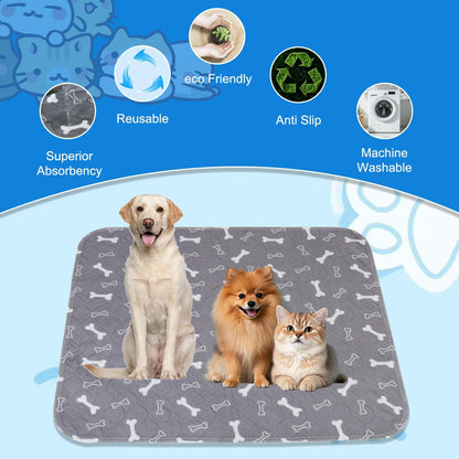 Reusable Leak-Proof Puppy Training Pads (M)